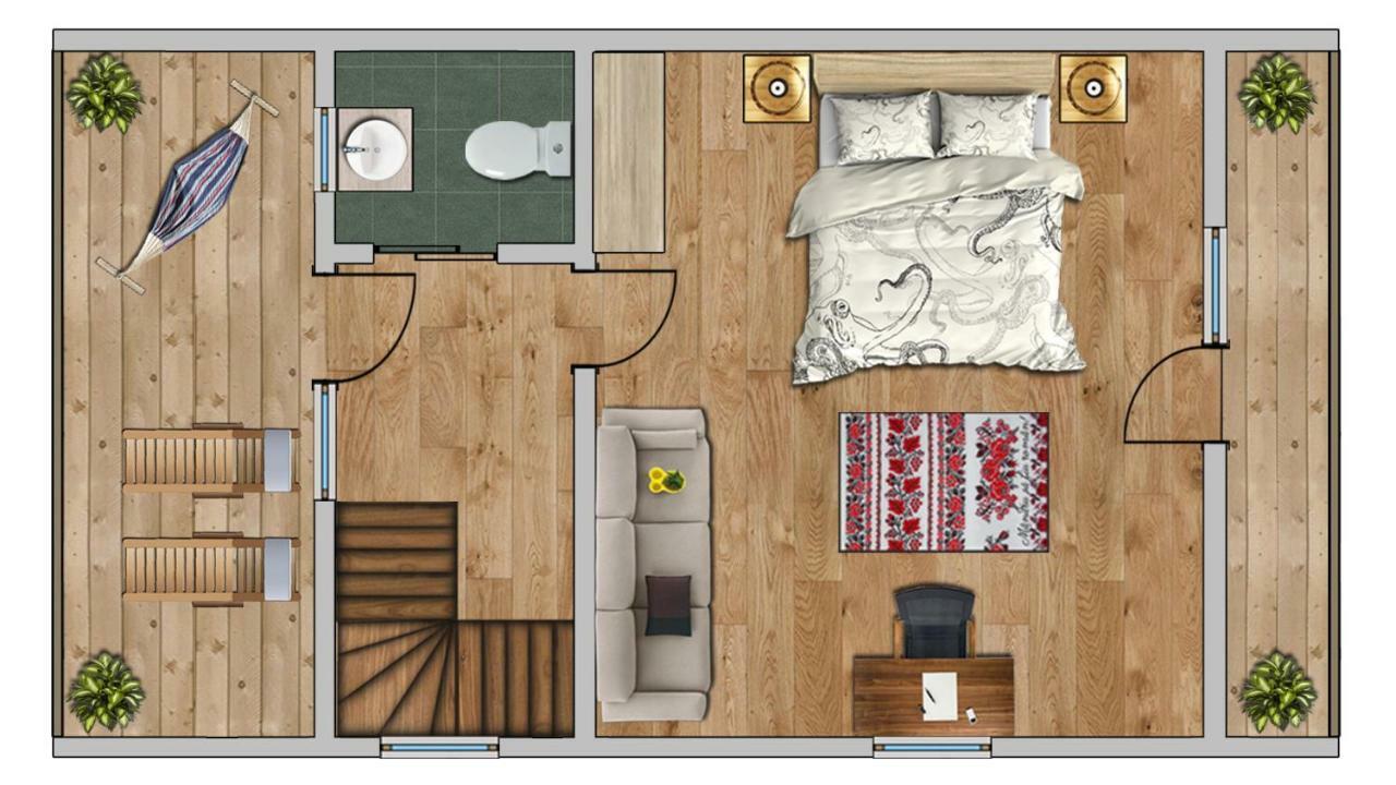 Magnolia Resort Chalets Vişeu de Sus Εξωτερικό φωτογραφία